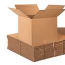 Aviditi 242420 Corrugated Cardboard Box 24" L x 24" W x 20" H, Kraft, for Shipping, Packing and Moving (Pack of 10)