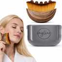 Lymphatic Contour Face Brush for Face and Neck, Soft Bristle Drainage Brush for Jawline Sculpting, Skin Tightening and Facial Massage