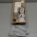 Travel Steamer for Clothes, Fashion Portable Handheld Garment Steamer for Clothes, 15S Heat Up, Min Steamer  Iron 2 In 1, 1.1lbs, Fabric Wrinkle Remover for All Clothes, White,120V