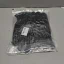 3 x AURUZA Winter Gloves Men Women, Zipper Cycling Gloves Touch Screen, Windproof Warm Gloves Cold Weather, Anti-Slip Sports Gloves for Cycling Driving Running Hiking Climbing Skiing Sports (X-Large, Black)