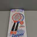 ZypplyPro Pack of 2 Electric Fly Swatter - Bug Zapper Racket with Protective net Layer  Fly Zapper for Indoor & Outdoor Use, Pest Control Mosquito Zapper and Insect Catcher Racket for Home and Patio