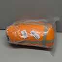 Warm Weather Sleeping Bag - Portable Waterproof Compact Lightweight, Packable for Kids, Teens Adults Camping Backpacking Hiking, Spring Summer Fall (Orange)