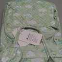 BabbleRoo Diaper Bag Backpack - Baby Essentials Travel Tote - Multi Function Water Resistant Diaper Bag, Travel Essentials Baby Bag with Changing Pad, Stroller Straps & Pacifier Case - Green Birdy (26L)