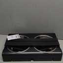 PAKEWAY Elevated Dog Bowls, Spill Proof, Tiltable Dog Feeder with 2 Stainless Steel Bowls, 6 Height Adjustable Raised Bowl (Black)