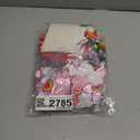 Valentine's Day Foam Heart Craft Kits Valentine Heart Ornaments Decorations 12 Sets Hearts Wreath DIY Crafts Kit Assorted Heart Foam Stickers Pom-poms Googly Eyes for Gift Exchange Activities