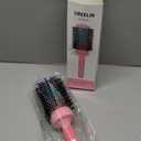 UREELIN Round Brush for Blow Out - 2.1 Inch Large Nano Thermal Ceramic & Ionic with Boar Bristles - Salon Blow Drying Hair Brush for Drying,Volumizing, Curling, Shine & Smooth Styling