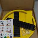 Lid Mouse Trap Metal 5 Gallon lid, Strong Metal Material That Cannot be Bitten, auto Reset, Repeat Catch, Indoor Outdoor, (1pack) (Yellow)