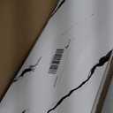 10pcsMarble Peel and Stick Waterproof Wall Panels,Backsplash Tile-23.6"x11.8"PVC Foam Wall Sticker for Kitchen,Living Rooms,Bedrooms TV Walls,Black and White,SlightlyYellowish(Not Real Tile 19.4Sq.Ft)