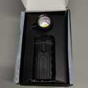 COAST HL8R 2000 Lumen Rechargeable PURE BEAM Focusing LED Headlamp, Black