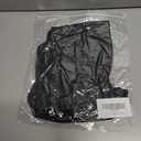 Crop Tops for Women Cute One Shoulder Tee Short Sleeve Going Out Shirts with Adjustable Strap and Playful Hem (Black, XL)