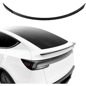 Spoiler for 2026 Tesla Model Y Juniper Rear Spoiler Wing ABS Material Rear Trunk Lip Model Y Juniper Accessories Matte Black Custom Fit 2026 2025