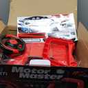 iPlay, iLearn Large Truck Engine Toy, Kids Mechanic Repair Set for 3-5 Yr Toddlers, Big Builder Kit, Take Apart Motor Vehicle Pretent Play Car Service Station, Gifts 4 6 7 8 Year Old Boy Child