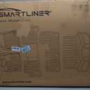 MAXLINER Floor Mats 2 Row Liner Set Black for 2015-2018 Cadillac Escalade