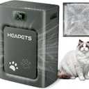 Pet Air Purifier for Home Large Room 2500 sq ft,H13 HEPA Washable Double-Sided Filter,Air Cleaner for Pet Hair Dander Odor Allergies Pollutant Smoke Dust,PM2.5 Air Quality Monitor,Auto Mode,P358 Black