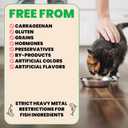 Almo Nature: HQS Natural Cat Pack 2 - (12) 2.47oz Can, Adult Cat Wet Canned Food - 3 Each: Atlantic Tuna, Mackerel, Trout & Tuna, Chicken & Shrimp