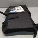 Lumbar Support Pillow for Car Improve Lower Back Pain Relief & Sitting Posture Back Support Memory Foam Back Cushion for Driving, Lumbar Comfort for Long Sitting, Truck with Three Adjustable Straps