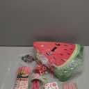 Spakon 113 Pcs Watermelon Piata for Kids Boys Girls Birthday, One in a Melon Party Decorations Summer Fruit Party Game Supplies 13.8 x 12.6 x 2.95 inch
