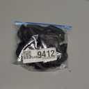 SlowTon Dog Seat Belt for Car, 2 Pack Dog Car Harness Seatbelt Adjustable with Elastic Bungee Buffer, 2 in 1 Pet Car Leash Headrest Restraint Dog Reflective Safety Tether (Black, Headrest+Clip)