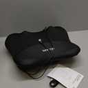 Back Massager with Heat, Cordless Back and Neck Massage for Pain Relief Deep Tissue, 4D Shiatsu and Percussion Massage Pillow, Lower Back Massager for Office,Gifts for Christmas Women Men, Black