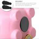 Round Rubber Piggy Bank Plug Replacement 1.49 Inch Money Jar Stopper Cap Durable Reusable Cover for Coin Saving Boxes