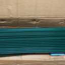 FOREHOGAR Metal Fence Post Green Splicing 6 feet, Pack of 15, T Posts for Fences Wire Mesh, No Dig Steel Stakes Fencing for Garden Yard Farm Outdoor Light Duty