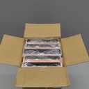 Lifewit 5 Pack Drawer Dividers 4" High, 11-17" Adjustable Dresser Drawer Organizers for Clothes, Expandable Dresser Separators in Bedroom/Bathroom/Kitchen/Vanity/Office Organization and Storage, Pink