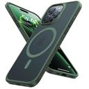 Torras Magnetic Shockproof for iPhone 15 Pro Case, Green