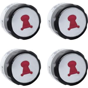 Fxsmgdy Upgraded 91538 Grill Lighted Control Knobs (4 Pack) Fit for E-470/670, S-460/470/660/670 etc.91538 Control Knobs Compatible with Weber Summit 400/600 Grills Manufactured 2012 and Later.