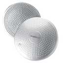 THERABAND Stability Disc, 13-Inch Silver, Latex-Free, Pre-Inflated Balance Cushion for Core Strength, Wobble Seat for Posture & Active Sitting, Wobble Disc for Office Chair or Rehab (Silver - Super Soft - Advanced)