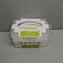 Snapware (2-Layer, 24 Eggs) Plastic Detachable Deviled Egg Carrier Storage Container With Lid and Handle, Freezer Dishwasher Microwave Safe (Medium)