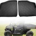 A & UTV PRO Front Floor Mats for 2013-2017 Polaris Ranger 570 900 Full Size Diesel Accessories 2 Doors Foot Mats Floor Liners