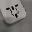 Universal Travel Adapter, International Travel Plug Adapter with 2 USB-C(GaN 45W)  1 USB-A Ports, All in One Portable Adaptor, for USA, UK, EU, AU  224+ Countries (White) US