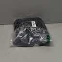 Bar Stool Cover, 4 Pack Counter Height Stretch Fit Velvet Slipcovers for Swivel Barstools Chairs, Kitchen Cafe Decor, Black (Set of 4)