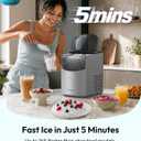 Euhomy Countertop Nugget Ice Maker, 35lbs Daily Sonic Crushed Ice Machine
