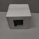 U-QE 100 Pieces White Plastic Plates - 6 Inch White Disposable Plates - Washable & Reusable - Premium Hard Dessert Plates - Party Supplies for Birthdays, Celebrations, Travel, Wedding, Party and Events