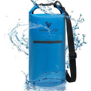VANNMESTER Floating Waterproof Bag Small Dry Backpack Sand Bag Anchor Waterproof Backpack for Travel Beach Vacation Hiking Camping (Blue)