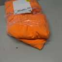 BDDC Table Covers for 6 Foot Tables, 2 Pack Orange Washable and Wrinkle Resistant Stretch Tablecloths Rectangle 6ft for Events, Wedding, Banquets, Parties