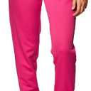 Hanes Womens Sport Performance Fleece Jogger Pants with Pockets (Pink, XL)