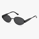 livho 2025 Trendy Oval Sunglasses - Stylish Polarized Shades for Everyday - Retro Metal Frames