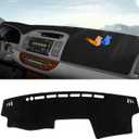 Autorder Dashboard Cover Mat for 2000-2006 Toyota Camry Accessories Dash Cover Upgrade Velvet Dash Mat Sunshade Glare UV Rays Protector