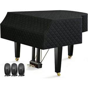 PCLOOV-Grand Piano Cover Waterproof Moisture-proof and Dustproof Grand Piano Protective Cover (160cm/62.9in)
