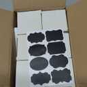 Glass Jars with Bamboo Wooden Airtight Lids 6oz 10oz Spice Jars Food Storage Containers for Home Kitchen, Tea, Salt, Pepper, Spices, Coffee, Herbs, Grains (10 OZ, 6 PCS)