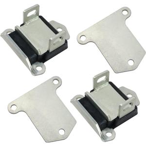 LOSTAR Pair(2) 3474 Engine Motor Mounts SBC BBC Compatible with 383/400/396/427/454 Chevy Engines
