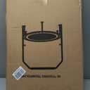 40"/48" Foldable Mini Trampoline Load 330lbs, Portable Exercise Rebounder with Durable Bungee Band, Fitness Trampoline for Adults and Kids