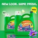 Gain + Odor Defense Liquid Laundry Detergent, Super Fresh Blast Scent, 107 Loads, HE Compatible Washing Soap 