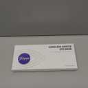 Heated Eye Mask, Cordless Warm Eye Compress for Dry Eyes Blepharitis, Light Blocking Heat Eye Mask for Men Women, 1000mAh Rechargeable Battery and Washable Cover (Black)