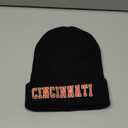 Football Fans Embroidered Beanie Knit Hat for Men Women Winter Hat (One Size)