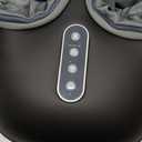 Medcursor Foot Massager with Heat - Shiatsu Feet Massage Machine Delivers Relief for Tired Muscles & Plantar, Deep Kneading Therapy, Multi-Level Settings for Home, Office Use, Size up to 13" (FM04)