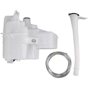 TRQ Windshield Washer Reservoir Compatible with 2022-2023 Toyota Corolla Cross TO1288254