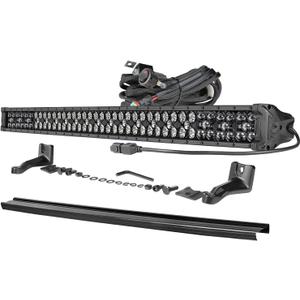 OFFROADTOWN 40'' 540W LED Light Bar with Wiring Harness and Black Cover Off Road Lights Waterproof Driving Light LED Work Light Roof Light Bar for Truck Pickup UTV SUV Bronco Honda